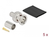 Scheda Tecnica: Delock Bnc Plug For Crimping - Rg6 + Matching Shrink Tube