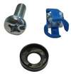 Scheda Tecnica: IC INTRACOM Oem Kit Set 50 Viti, 50 Dadi Prigionieri E 50 - Rondee Per Montaggio Rack Silver