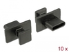 Scheda Tecnica: Delock Custodia antipolvere per USB-c femminile con - grandi manici 10 pezzi nero