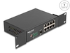 Scheda Tecnica: Delock 10" Gigabit Ethernet Switch 8 Port + 1 Sfp - 