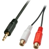 Scheda Tecnica: Lindy ADAttatore Audio Jack 3,5mm male 2xrca female, 25cm - 