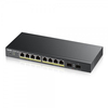 Scheda Tecnica: ZyXEL Switch Managed 8 Porte Gigabit PoE (fino 70w), Ipv6 - Vlan, Design Senza Ventole, Desktop