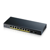 Scheda Tecnica: ZyXEL Switch Managed 8 Porte Gigabit PoE 70w, 2xsfp, Design - Senza Ventole, Desktop