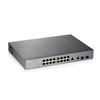 Scheda Tecnica: ZyXEL Switch Managed Per Cctv: 16 Porte Gigabit PoE 250w + - 2 Porte Sfp, Nflex