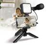 Scheda Tecnica: Logilink Kit Vlogger Treppiede Per Smartphone 4,7''Con - Luce LED E Microfono Direzionale
