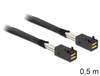 Scheda Tecnica: Delock Cable Mini SAS HD Sff-8643 - > Mini SAS HD Sff-8643 0.5 M