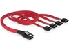 Scheda Tecnica: Delock Cable Mini SAS SFF-8087 - > 4 X SATA 7 Pin 0.5 M