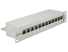 Scheda Tecnica: Delock 10" Patch Panel - 12 Port Cat.6a Grey