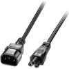 Scheda Tecnica: Lindy 1m IEC C14 to IEC C5 Cloverleaf Extension Cable - 