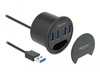 Scheda Tecnica: Delock 4 Port In-desk Hub With 4 X Superspeed USB Type-a - Port