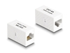 Scheda Tecnica: Delock ADApter RJ45 Jack To RJ45 Jack Cat.6a UTP White - 