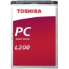 Scheda Tecnica: Toshiba Hard Disk 2.5" SATA 3Gb/s 2TB - L200 5400rpm, 8Mb cache