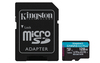 Scheda Tecnica: Kingston Scheda microSDXC Canvas Go Pus Gen4 200MB/s A2 U3 - V30 da 128GB + adattatore