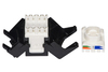 Scheda Tecnica: LINK Presa Rete Keystone Jack RJ45 Cat.5e - UTP Tooless Colore Nero 180?ontatti Dorati 50 Micron