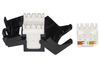 Scheda Tecnica: LINK Presa Rete Keystone Jack RJ45 Cat.6a - A UTP Tooless Colore Nero 180?ontatti Dorati 50 Micron