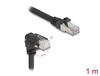 Scheda Tecnica: Delock Gige Kamera Cable RJ45 Plug 90- Angled With Screws - To RJ45 Plug Cat.6 S/FTP 1 M Black