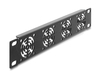 Scheda Tecnica: Delock 10" 1U Rack Cover For 4 Fans 40 X 40 Mm Dark Grey - 