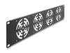 Scheda Tecnica: Delock 19" 2U Rack Cover For 4 Fans 80 X 80 Mm Dark Grey - 