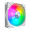 Scheda Tecnica: Cooler Master SickleFlow 120 ARGB White Edt. 3" 1 3x - 120 mm, RGB, 650-1800 RPM, 62 CFM, 2.5 mmH2O, 8 - 27 dBA