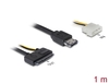 Scheda Tecnica: Delock Cable eSATAp - > SATA 22pin 3-?" HDD 1m