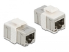 Scheda Tecnica: Delock ADApter RJ45 Jack To RJ45 Jack Compact Cat.6a Metal - 