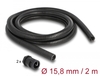 Scheda Tecnica: Delock Cable Protection Sleeve - 2 M X 15.8 Mm With Pg11 Conduit Fitting Set Black