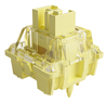 Scheda Tecnica: Akko V3 Pro Cream Yellow Switches, Mechanisch, 5-pin - inear, Mx-stem, 50g - 45 St