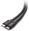 Scheda Tecnica: C2G 1.5ft Thunderbolt 4 USB C Cable USB C To USB C 40GBps - M/M Cavo Thunderbolt 24 Pin USB C (m) A 24 Pin USB C (m) Us