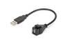 Scheda Tecnica: DIGITUS USB 2.0 Keystone Module Female/male Cable Color - Black