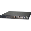 Scheda Tecnica: PLANET 24 Port 10/100tx 802.3at High Power PoE + 2 Port - GigaBit Tp /sfp Combo Managed Ethernet Switch (420W)