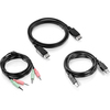 Scheda Tecnica: TRENDnet 1.8m(6 ft) DP, USB, and Audio KVM Cable Kit - 