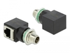 Scheda Tecnica: Delock Network ADApter M12 - 8 Pin X-coded Male To RJ45 Jack
