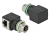 Scheda Tecnica: Delock Network ADApter M12 - 4 Pin D-coded Female To RJ45 Jack