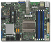 Scheda Tecnica: SuperMicro Motherboard X10SDV-4C-7TP4F (1x Xeon D-1518) - mini-ITX, 4xDDR4, 2 xNVMe+16SAS LSI2116, 2x1GbE+2x10Gb SFP+