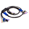 Scheda Tecnica: StarTech 2 Port Kvm Switch With Audio In Integrated USBe - VGA Cables