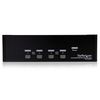 Scheda Tecnica: StarTech 4 Port dual Dvi USB Kvm Switch with Audio e USB2.0 - Hub