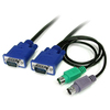 Scheda Tecnica: StarTech 3-in-1 Ultra Thin Ps2 KVM Cable 1.83m - 