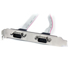 Scheda Tecnica: StarTech 2 Port 40.64cm DB9 Serial Port Bracket 10 Pin - Header