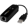 Scheda Tecnica: StarTech Fax Modem USB Esterno 56k V.92 Basato Su HW - Velocitaa Di Trasferimento Fino 56kbps (dATA)/1