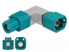 Scheda Tecnica: Delock ADApter Hsd Z Female - To Hsd Z Male Angled