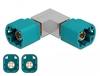 Scheda Tecnica: Delock ADApter Hsd Z Male - To Hsd Z Male Angled