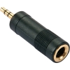 Scheda Tecnica: Lindy ADAttatore Audio 3.5mm M / 6.3mm F - adattatore udio Con Connettori Placcati Oro, Jack Stereo Da