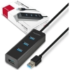 Scheda Tecnica: Axagon HUE-S2BL USB-hub, 4x USB 3.0, Externe - Powered 1,2 M