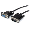 Scheda Tecnica: StarTech Cavo Seriale Diretto Rs232 Db9 1m Nero M/F Uk - 