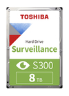 Scheda Tecnica: Kioxia Hard Disk 3.5" SATA 6Gb/s 8TB - S300 Pro Surveillance , 7200 RPM 256mb Cmr
