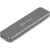 Scheda Tecnica: SilverStone SST-MS09C Mobile 2.5" External - M.2 SATA external SSD enclosure USB 3.1Gen2