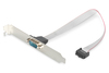Scheda Tecnica: DIGITUS Serial Slot Bracket ADApter Cable, D-sub 9/M - IDC - 2x5pin/F