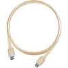 Scheda Tecnica: SilverStone SST-CPU06G-1000 Reversible USB-c M/M - Gold 100cm