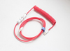 Scheda Tecnica: Ducky Premicord Apple Red SpiralCable, USB Typ C on Typ - 1,8m