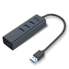 Scheda Tecnica: i-tec Hub USB 3.0 3 Porte + ADAttatore Gigabit Ethernet - 